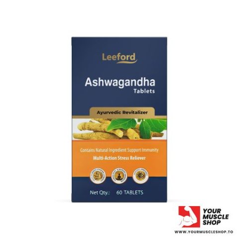 ASHWAGANDHA – AYURVEDIC REVITALIZER 60 TABLETS – LEEFORD 20 480x480