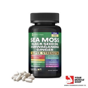 Home SEA MOSS BLACK SEED OIL ASHWAGANDHA GINGER 16 IN 1 VITALS – 120 TABLETS – SHILAVITALS 30 300x300 2