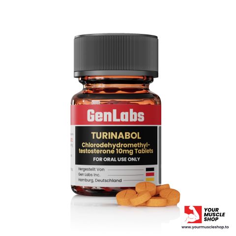 Home TURINABOL 4 CHLORODEHYDROMETHYLTESTOSTERONE 10MG PER TAB – 100 TABLETS – GENLABS Price 90� 480x480