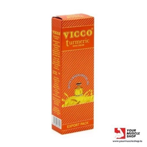 TURMERIC SKIN CREAM WITH SANDALWOOD OIL 2.82 OZ – 70G – VICCO 10 480x480